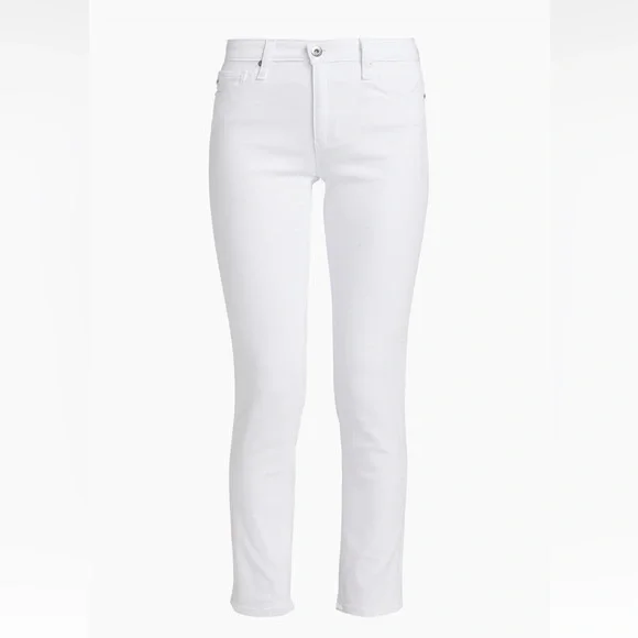 AG Jeans - The Prima mid-rise cigarette - white - Picture 1 of 3